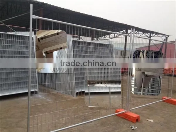 Construction Site AS4687-2007 Standard hot dipped galvanized welded panel removable temporary fence