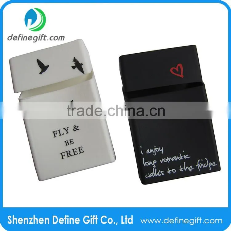 custom logo silicon cigarette packet case