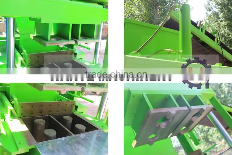 WANTE MACHINERY high capacity fully automatic interlocking block making machine for small projects WT2-10