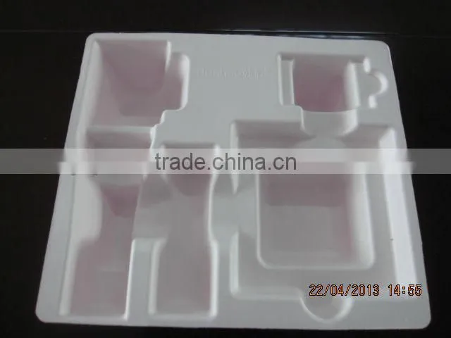 Custom Made Eco-friendly Packing Inner Molded Arts and Crafts Products Tray,Sex Toy Paper Pulp Packaging