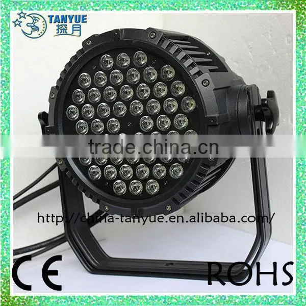 led 54 3w par light waterproof ip65 rgbw led par light