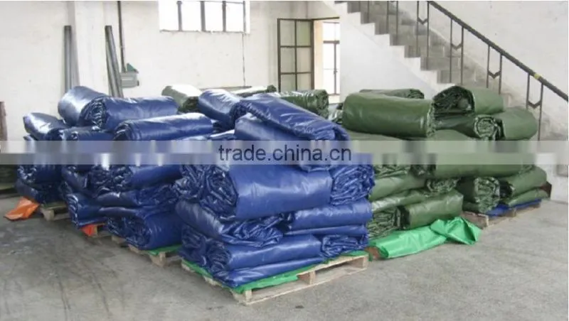 plastic mesh fabric tarp PP sliver/blue triangle plastic rope waterproof anti-aging antioxidant factory directly best sell