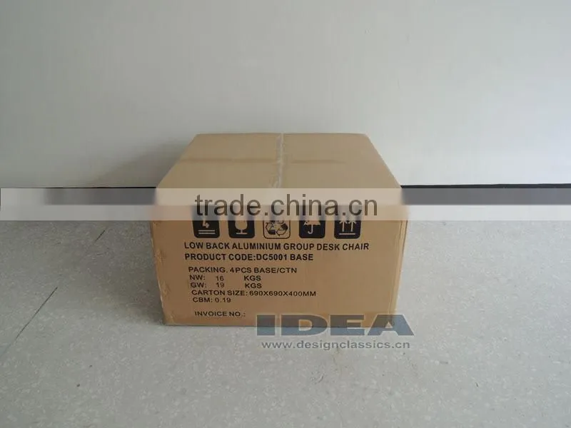 Replica EA117 Charles Office Chair - Cream White Color Genuine Leather