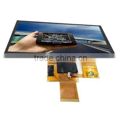 24 RGF interface LCD 7''inch ,800*480 available TFT LCD slip touch panel