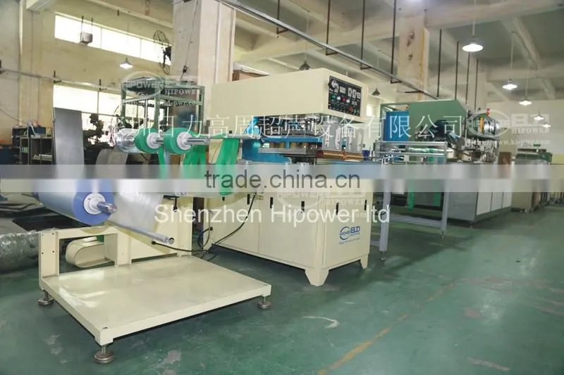 High Frequency PVC fold making machine