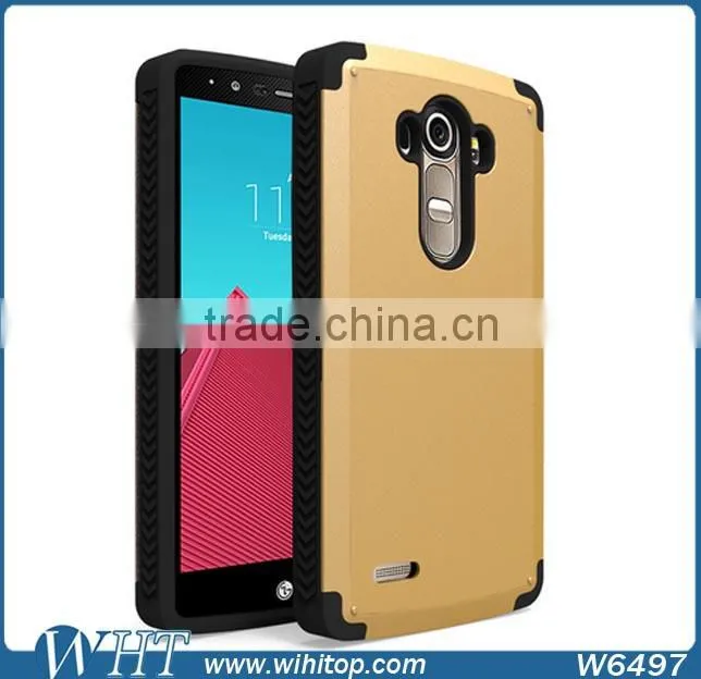For LG G4 Case, Hybrid 2 in 1 Combo Heavy Duty Rugged Armor Case