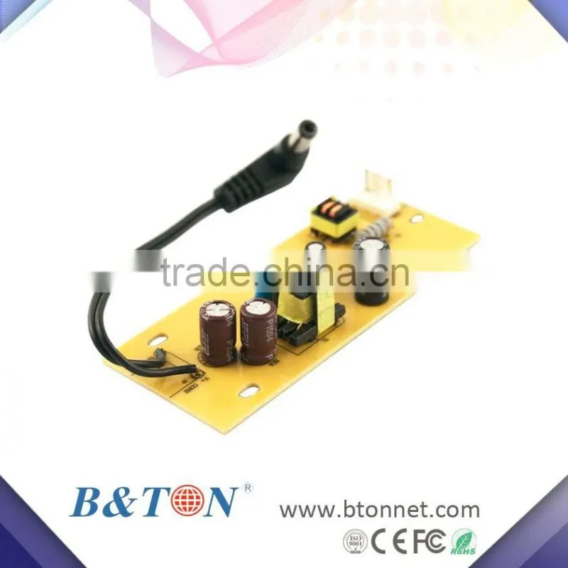 PCBA for charger/adapter/power supply 5V1A open frame with CE FCC
