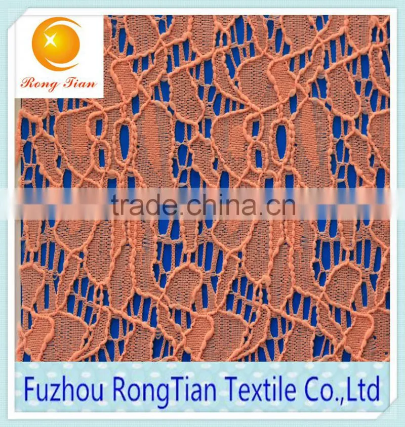 Soft elastic lace fabric for the shawl