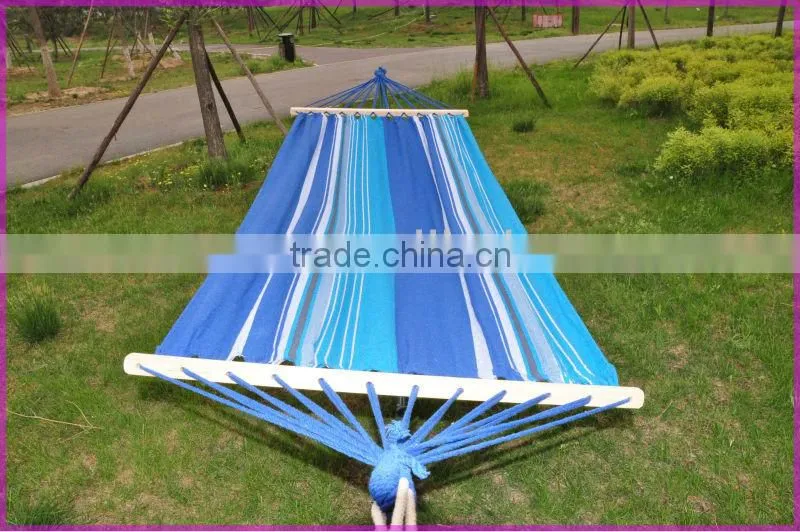 fashion colorful single person canvas hanging bed