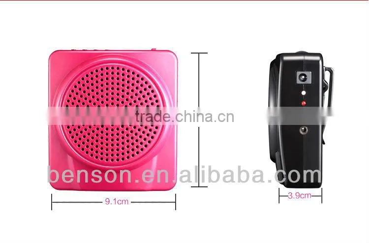 Mini USB speaker Portable Waistband Voice Booster Mini Amplifier Loudspeaker ,microphone,audio amplifier, megaphone FM N99