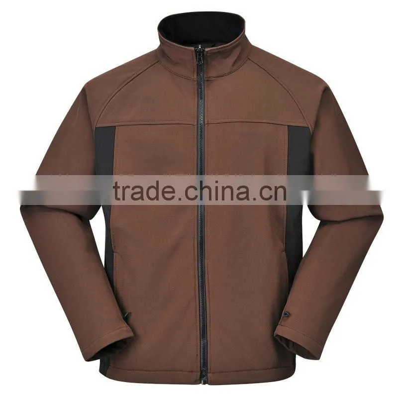 mens winter breathable and windproof softshell jacket