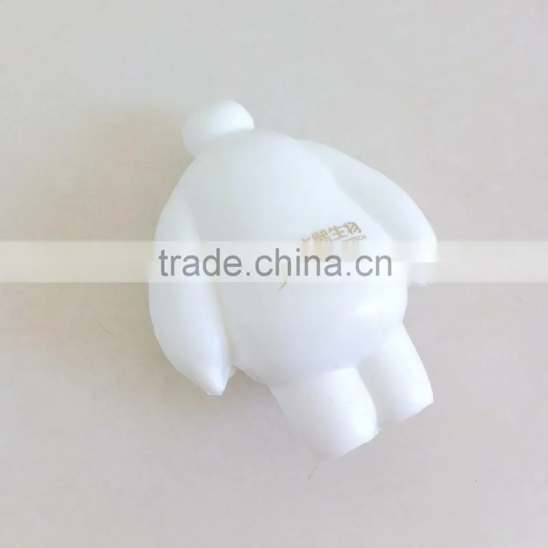 white Baymax pu foam toys
