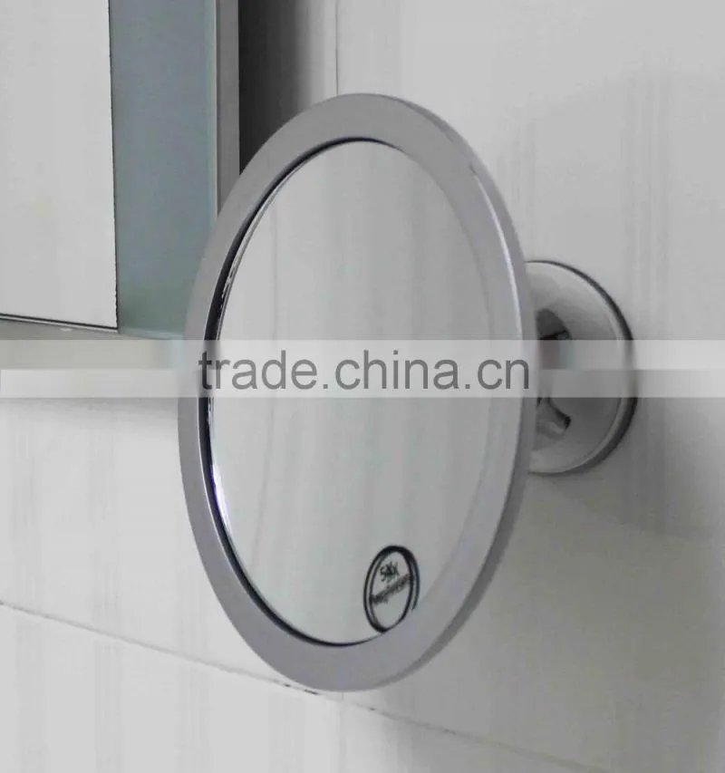mirror wall mounted transparent bathroom makeup mirror