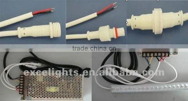 High brightness 72 led /m U shape 5050 rigid bar with CE RoHS Approval