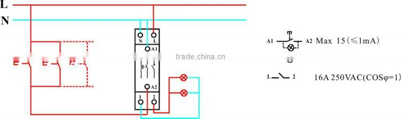 Latching memory electronic item YMLT001 step relay
