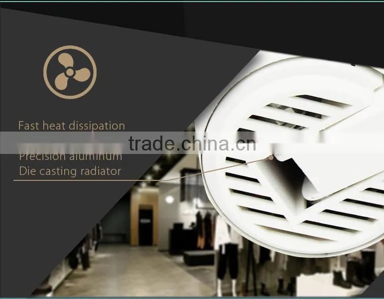 High lumen efficiency indoor lighting led cob track light