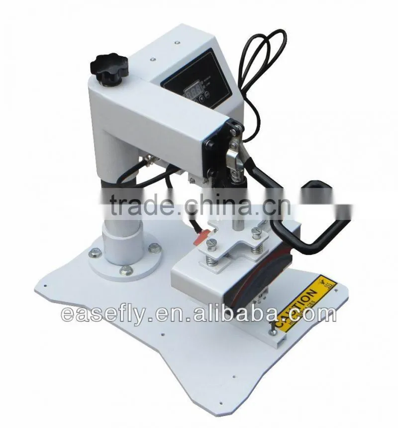 Digital cap and hat heat transfer machine