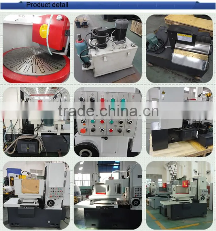 ring-shaped work pieces grinding manual rotary table surface grinding machine