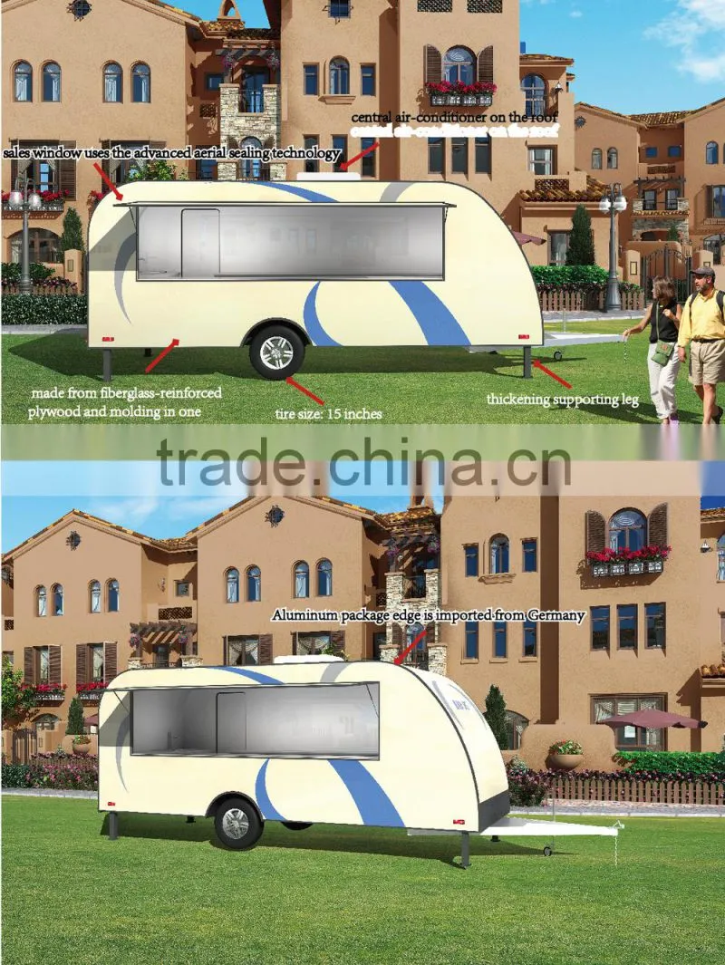 FV-78 New model mobile van mobile catering van mobile kiosk van