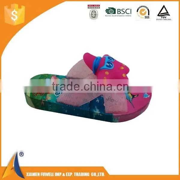 LATEST wholesale summer cute kids PCU shoes in slippers, PCU shoes with carton figure