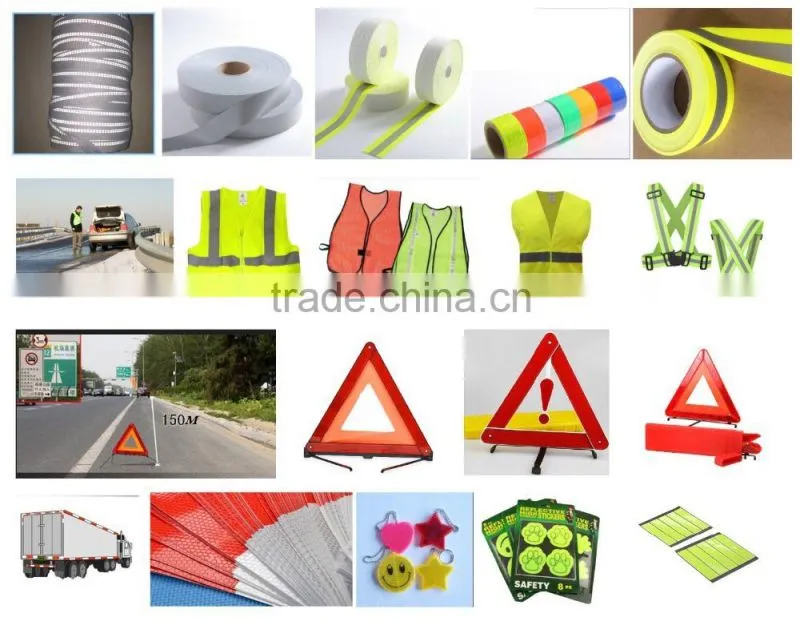 manufacturing glow In the dark safety running belt reflective glow safety product