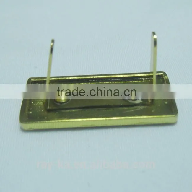 designer bag metal label