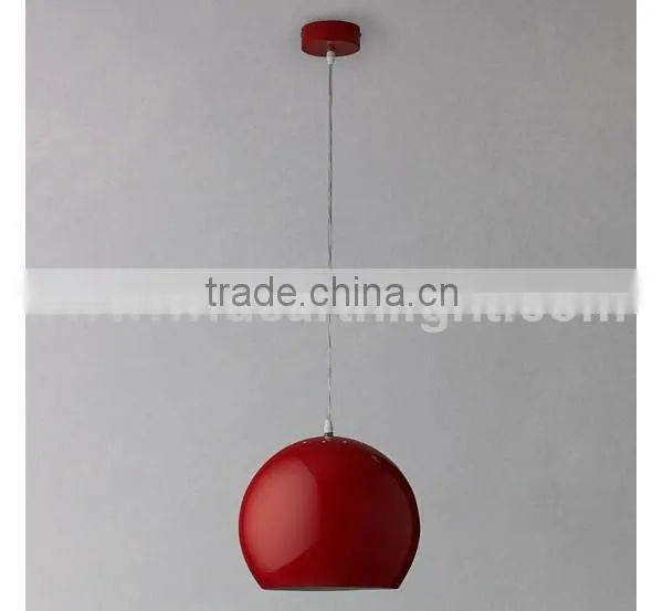 UL Listed Arne Jacobsen Style Painted Black Hanging Metal Pendant Lamp For Indoor C90015