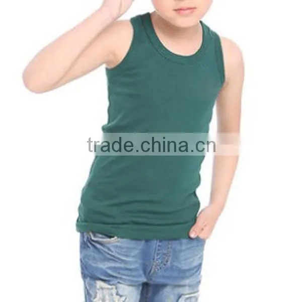 Children gym wear , child tank tops , child sleeveless clothing