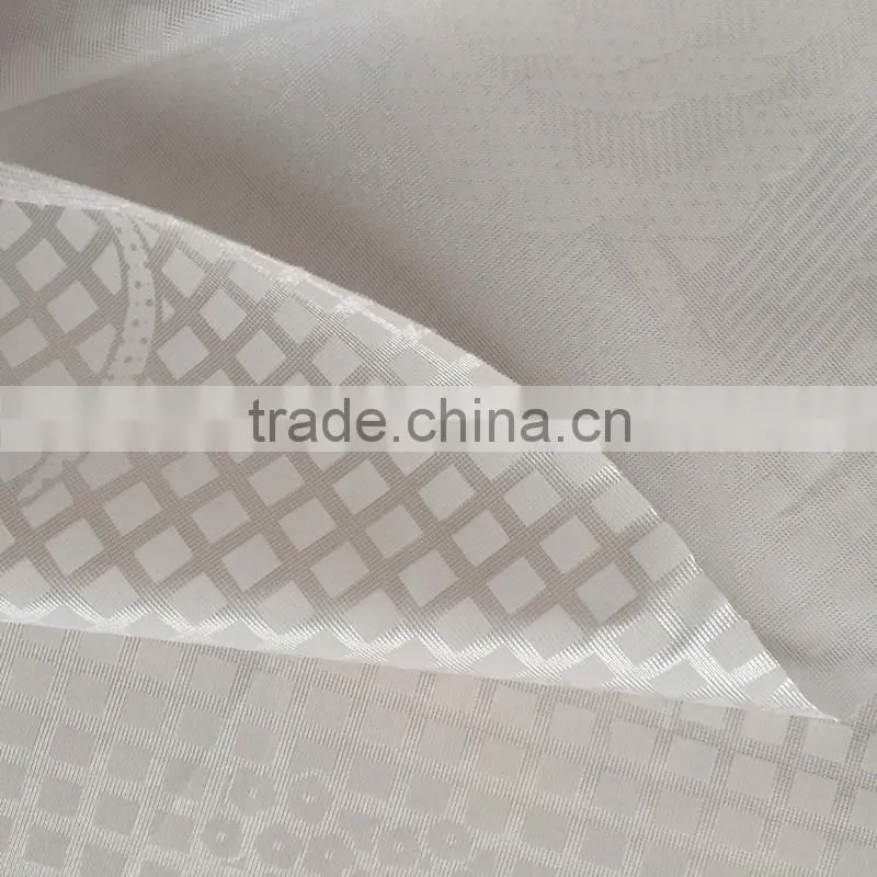 China wholesale brighten flower pattern polyester knitted fabric for mattress
