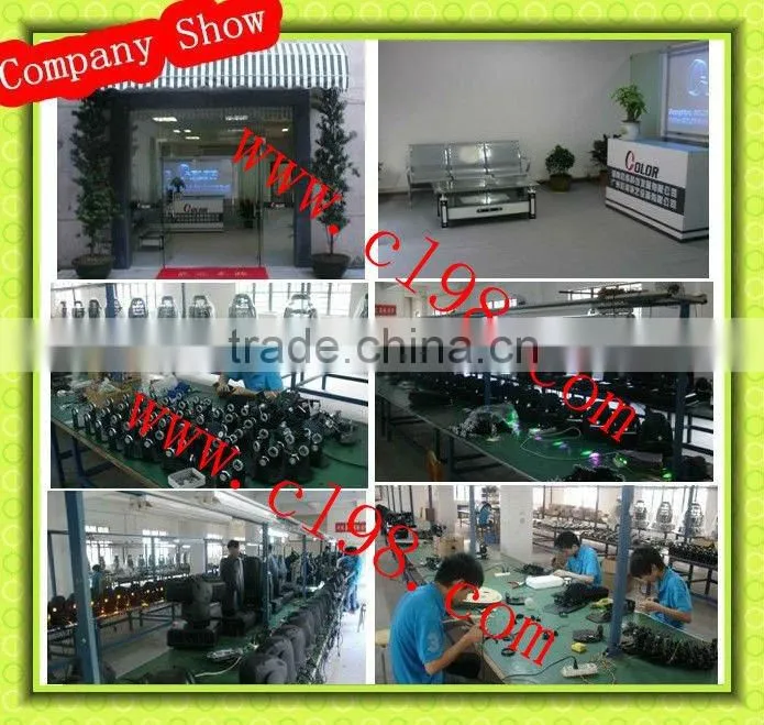 7*8W rgbw4in1 dmx led moving head lighting