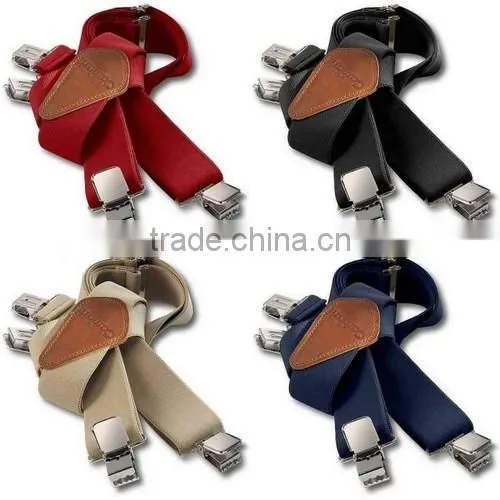 elastic suspender brace for men