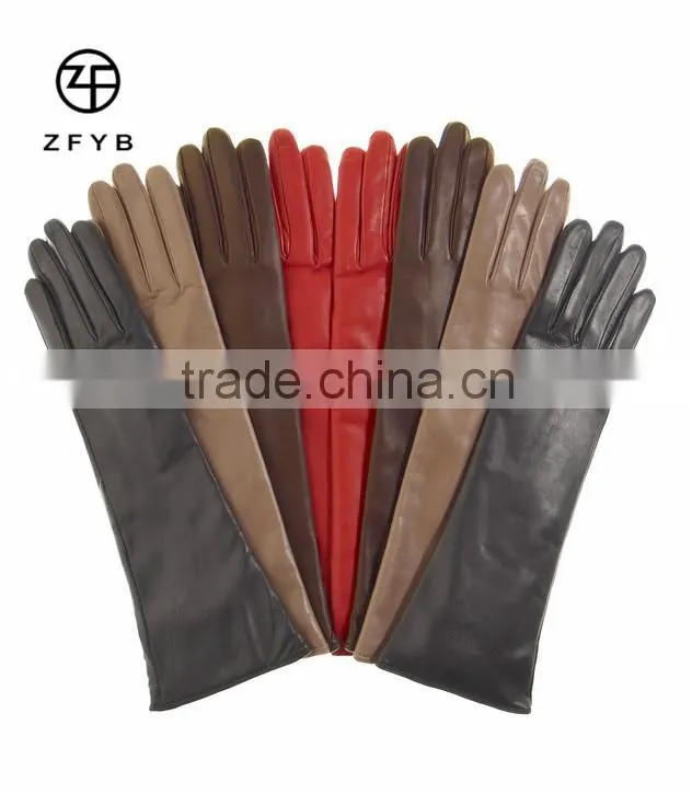 2015 fashion Silk Lined Opera wedding Length Gloves