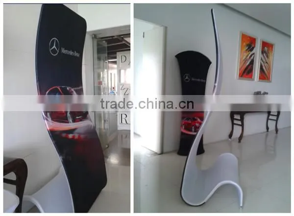 Dye Sublimation Tension Fabric Banner with Zipper