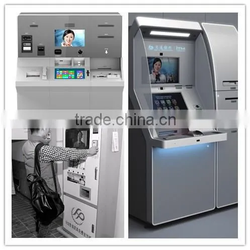 rs232 interface TTCE-D1650 self-service kiosk with barcode scanner