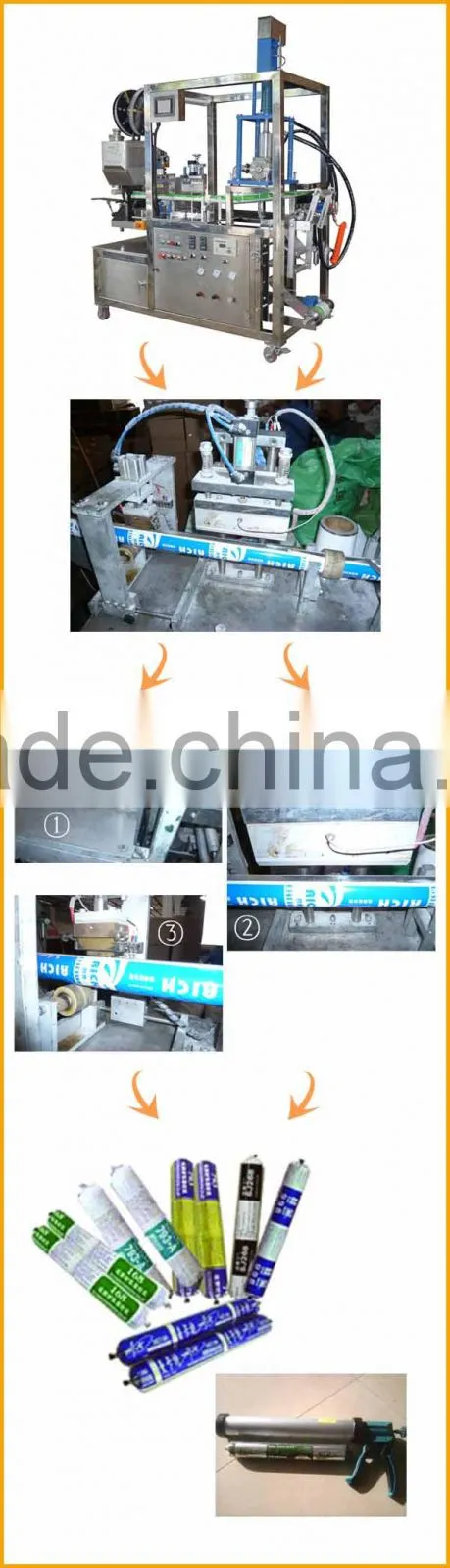machine for acetic silicone sealant