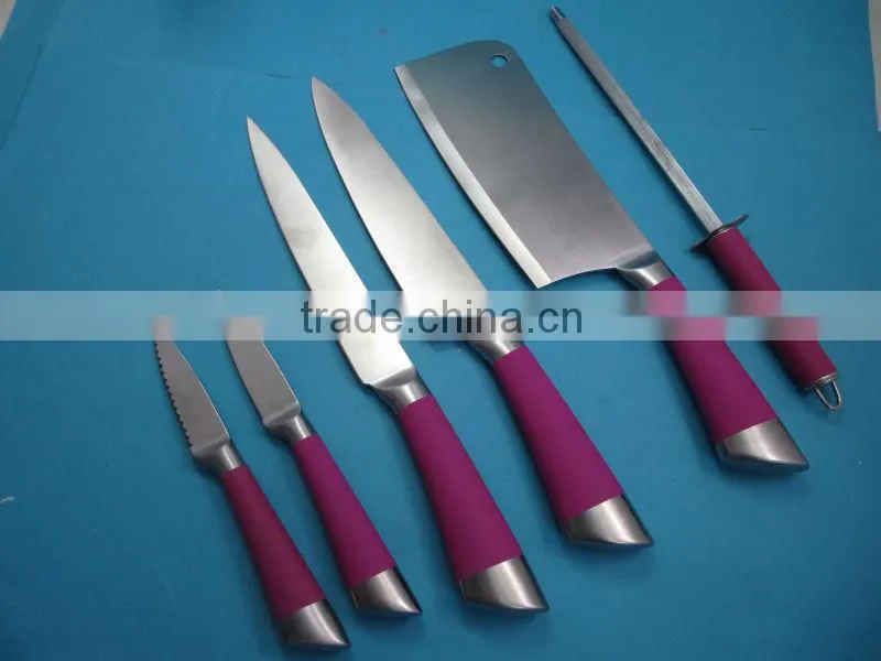 Non-stick kitchen knives