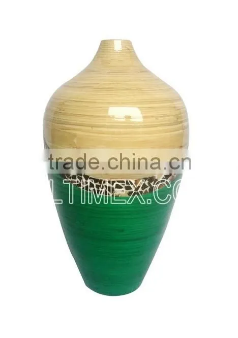 Tall Floor Bamboo Vase