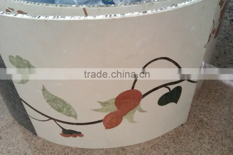 2015 Floor & Wall Composite Marble Tile, Aluminum Composite Panel