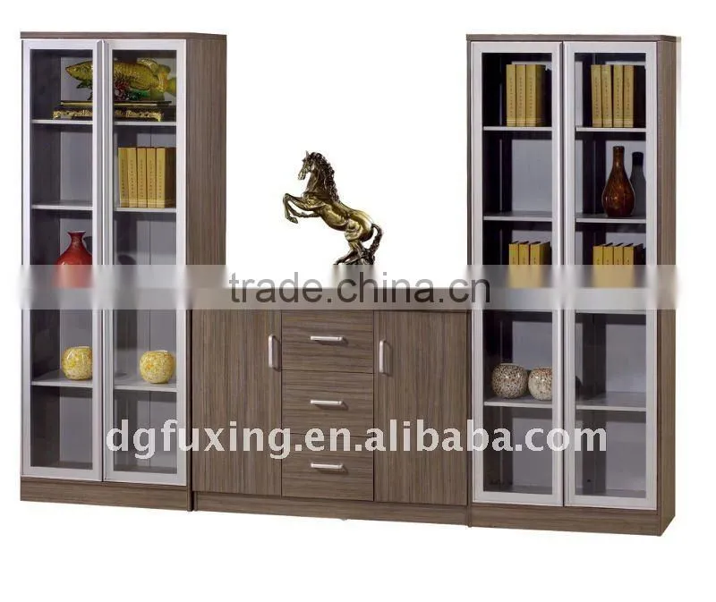 Fashionable glass door office filing storage,file cabinet