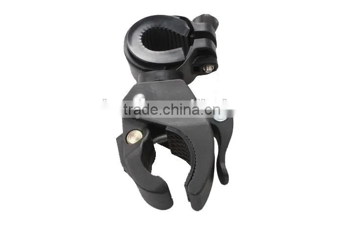 Universal Bicycle Bike LED Torch Front Light Flashlight Mount Bracket Holder New