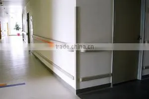 china pvc & aluminum wall guards for hospital