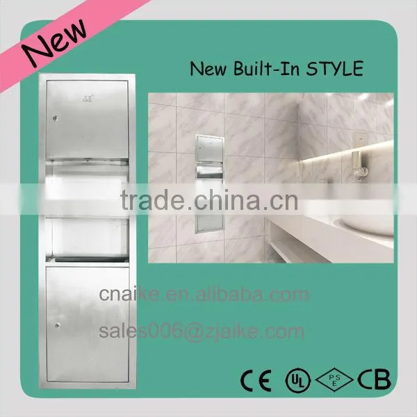 Built-in Stainless Steel Jet Dryer Hand, Jet Hand Dryer Combination