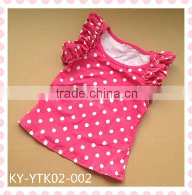 baby clothing manufacturer wholesale blank t shirts ruffle shirts toddler