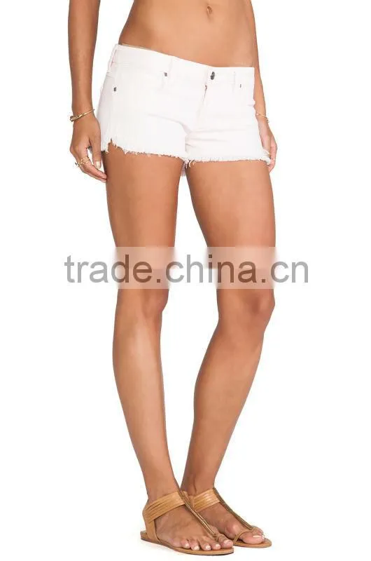 Ladies jeans running shorts