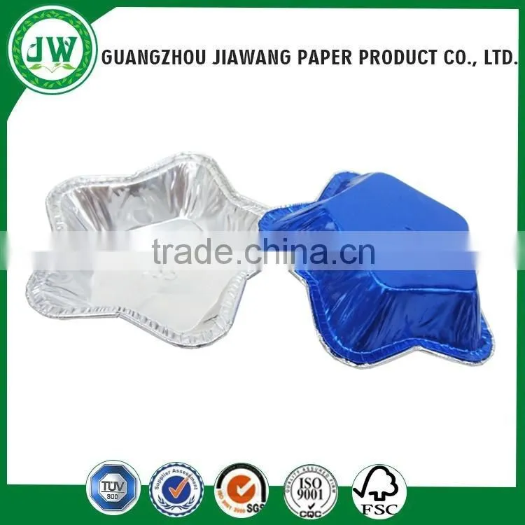 Aluminum foil dairy food container