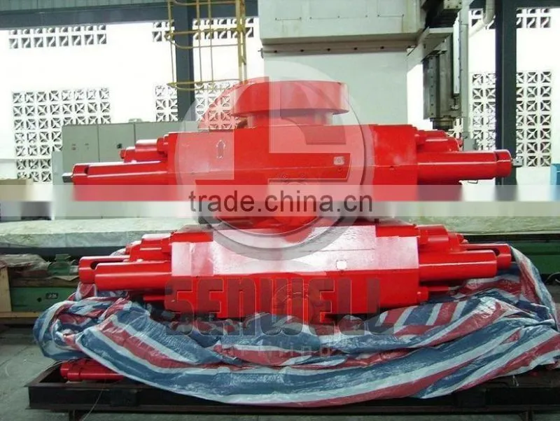 Hydraulic ram type BOP