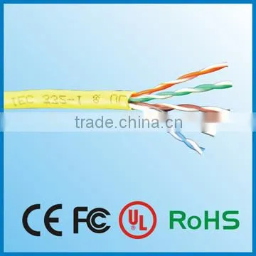 Made In China Best Price UTP Cat5e Lan Cable 1000ft/Roll BC /CCA