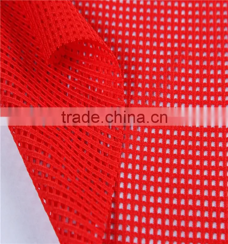 Comfortable, good quality ,breathable polyester square net fabric