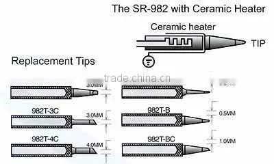 SR-982 CERAMIC SOLDERING IRON