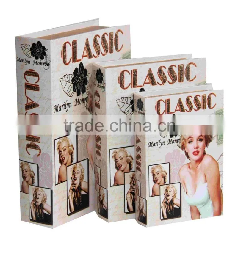 decorative book style box